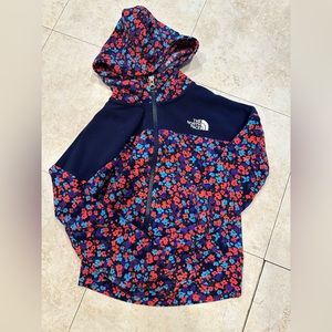 Kids Northface zip up light jacket